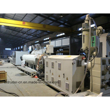 Ligne d&#39;extrusion de tuyaux d&#39;isolation thermique de HDPE de grand calibre